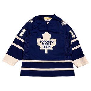 Toronto Maple Leafs Owen Nolan Vintage Koho Blue Hockey Jersey Size Medium